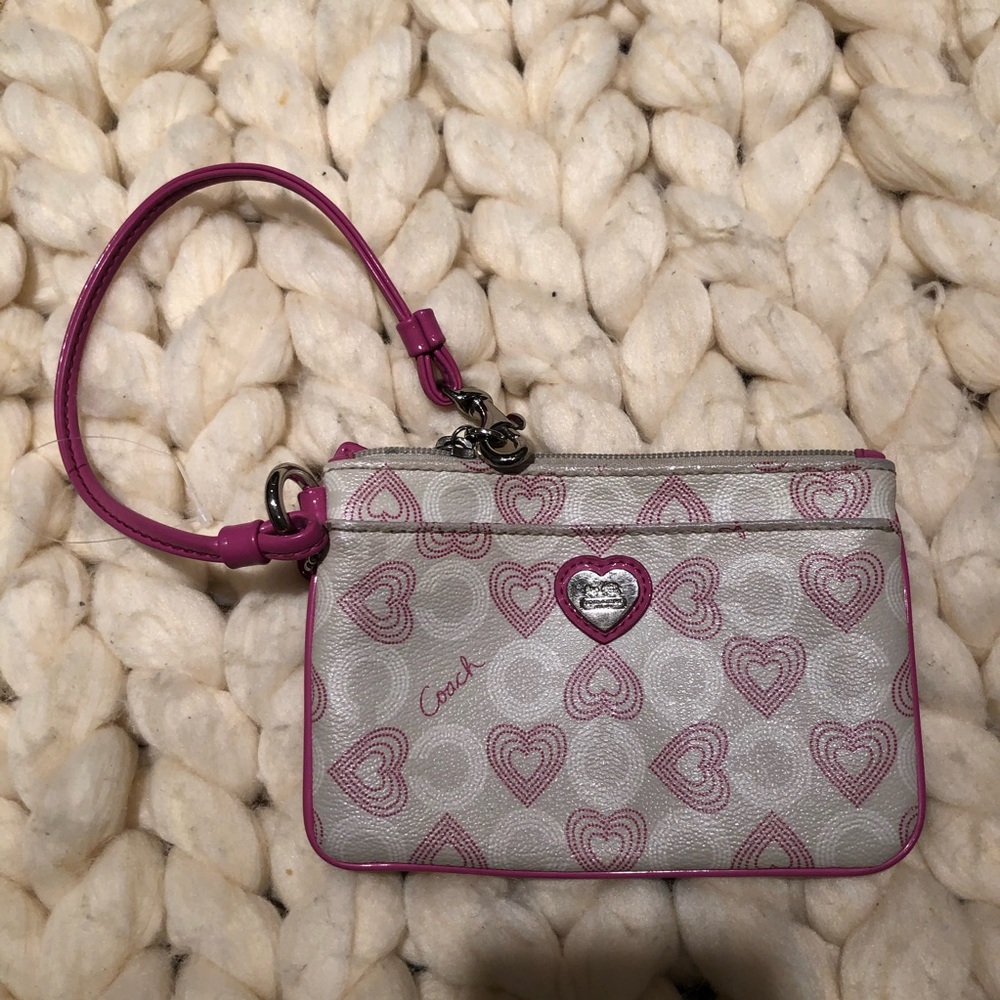Authentic coach wristlet